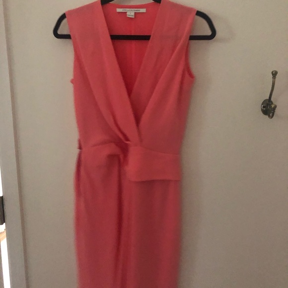 Coral DVF dress - Picture 3 of 9